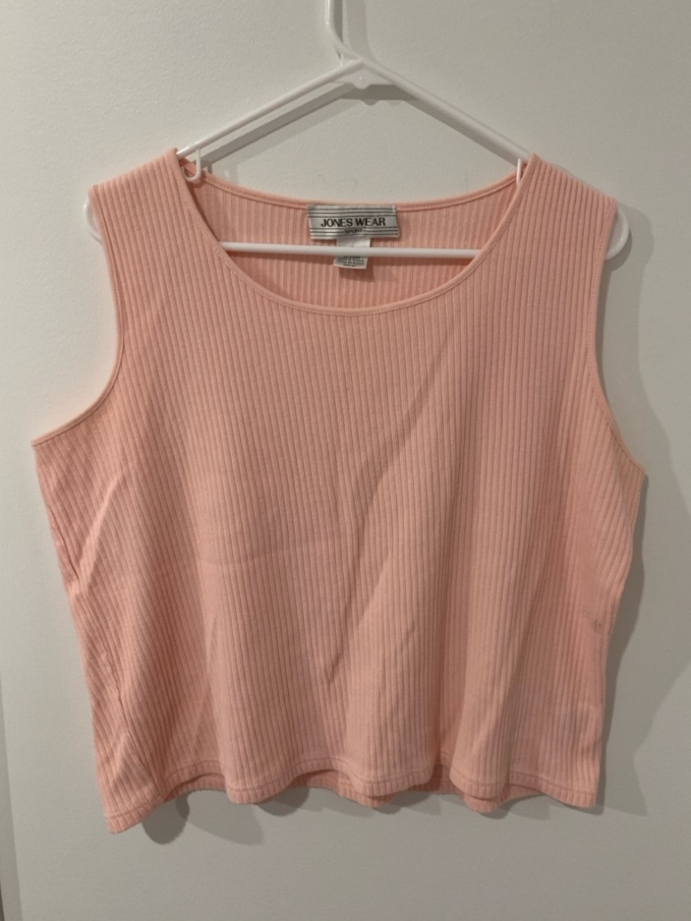 Jones Wear pink sport crop tank